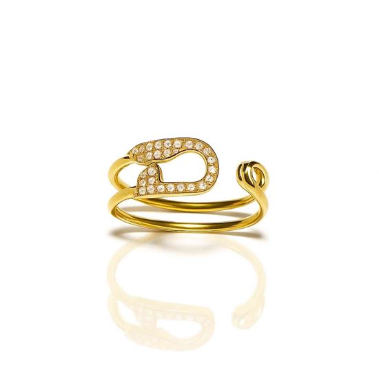 Immagine di Anello donna in acciaio inox-Spillo