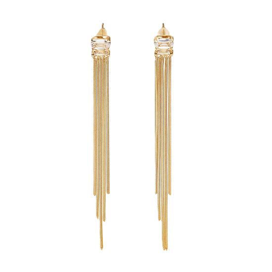 Immagine di Orecchini Frange Acciaio Inox Donna Simple -  Livia