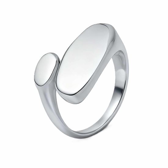 Immagine di Anello acciaio inox misura regolabile  -Betty