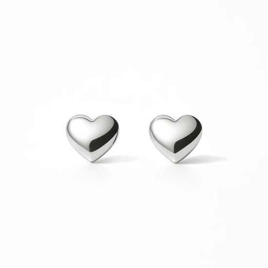 Immagine di Orecchini cuori cuoricini Acciaio Inox Donna Water Proof - Simple Love