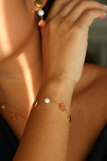 Immagine di Bracciale donna  elegante  in acciaio -Barcelona