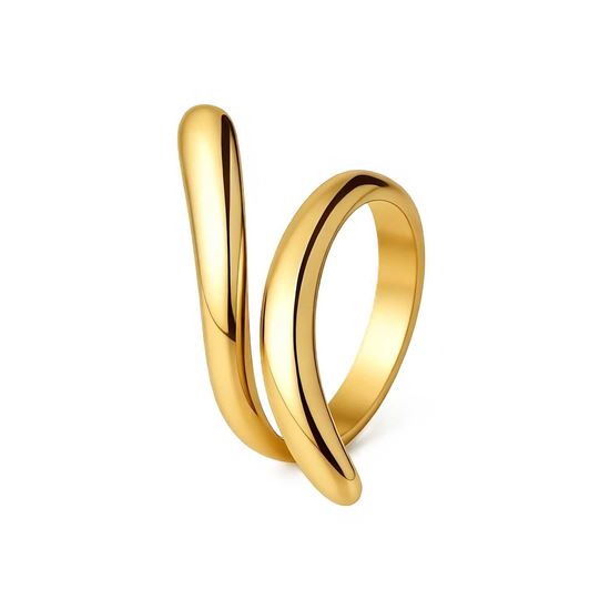 Immagine di Anello acciaio inox  misura regolabile -Flus