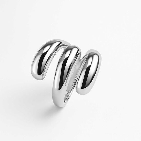 Immagine di Anello donna in acciaio inox -Sanzia