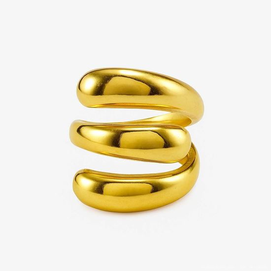 Immagine di Anello donna in acciaio inox -Sanzia