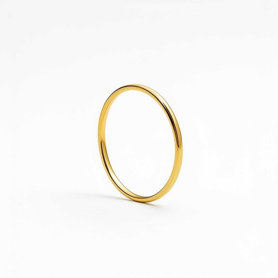 Immagine di Anello sottile  fedina  -Line