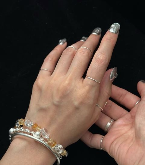 Immagine di Anello sottile  fedina  -Line