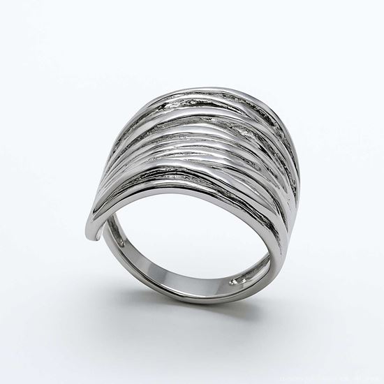 Immagine di Anello donna acciaio inox -Trace