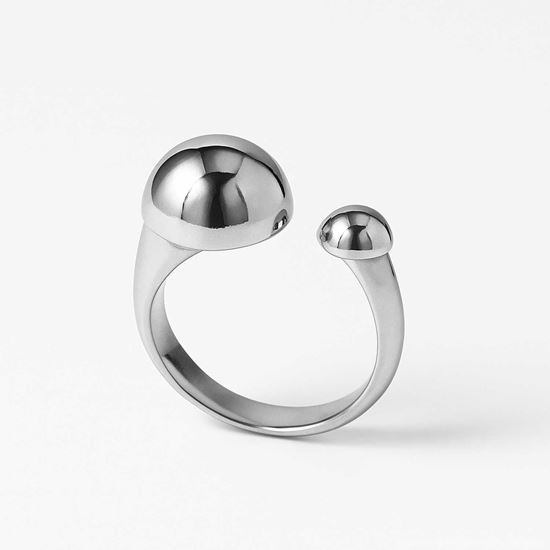 Immagine di Anello acciaio inox regolabile - Odalia