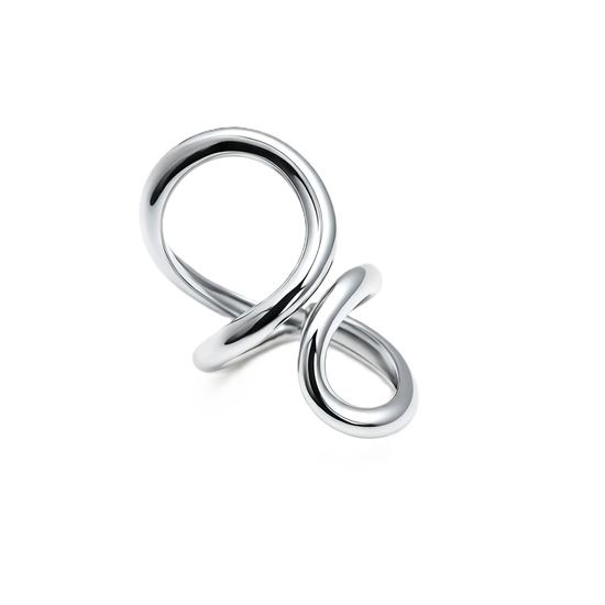 Immagine di Anello acciaio inossidabil placcatura in oro 18k misura regolabile- Amil