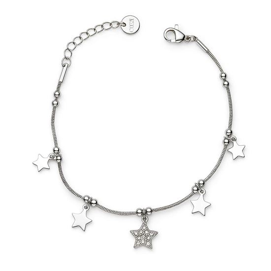 Immagine di Bracciale donna acciaio inox-Stellina Filo