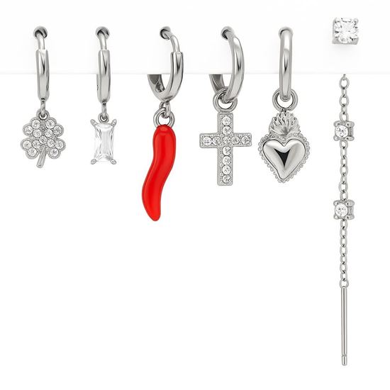 Immagine di Set Orecchini Paprika Croce