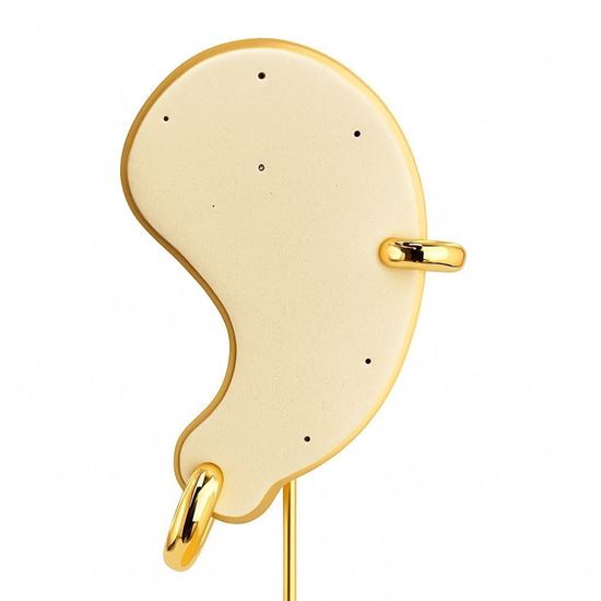 Immagine di Ear Cuff 2 size Oro Acciaio Inox Donna Water Proof- Maccu