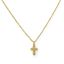 Immagine di Collana catenina Zirconi Acciaio Inox  Filo Croce - INCANTO Unisex