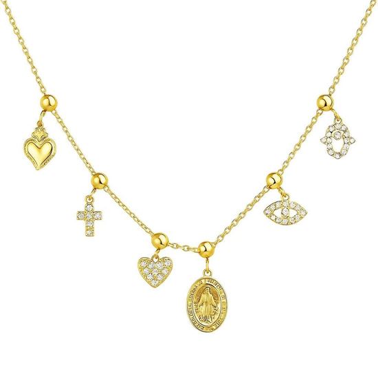 Immagine di Collana catenina Filo Blessed Heart - INCANTO Choker