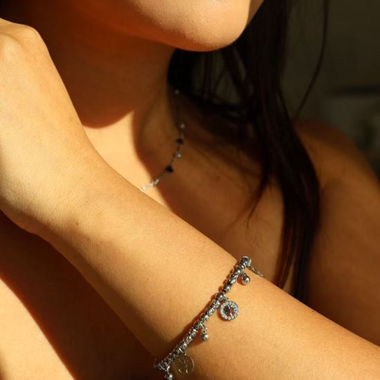 Immagine di Bracciale albero della vita in acciaio - Life