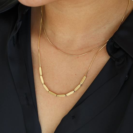 Immagine di Collana set 2 pz Acciaio Inox Donna Water Proof -  Evan