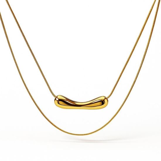 Immagine di Collana set 2pz Acciaio Inox Donna Water Proof -  Fey