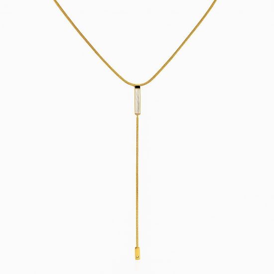 Immagine di Collana  Acciaio Inox Pendant  Madreperla  Water Proof - Katie Drop