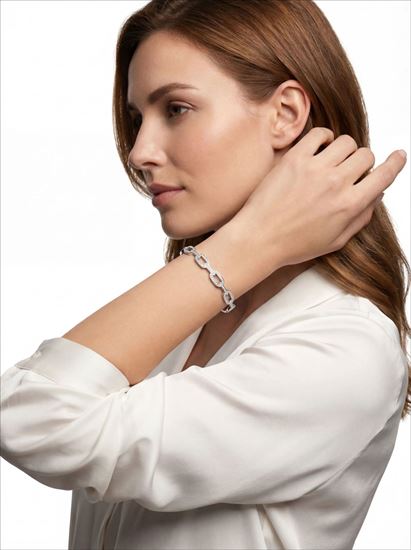 Immagine di Bracciale  rigido elengante in acciaio -Fortune