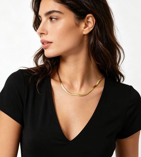 Immagine di Collana Simple Acciaio Inox Donna Water Proof -  Ella one