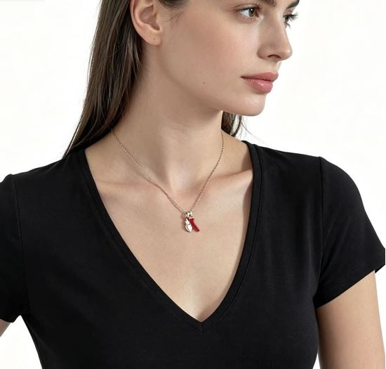 Immagine di Collana paprika piccante Acciaio Inox Casual Donna- Favola